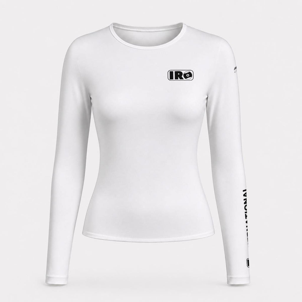 IRO White LS Women's Rashguard