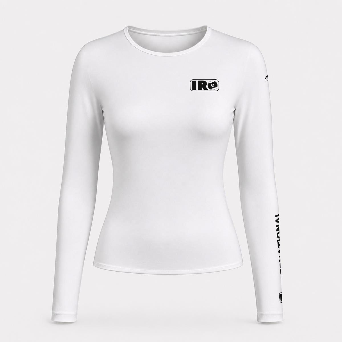 IRO White LS Women's Rashguard