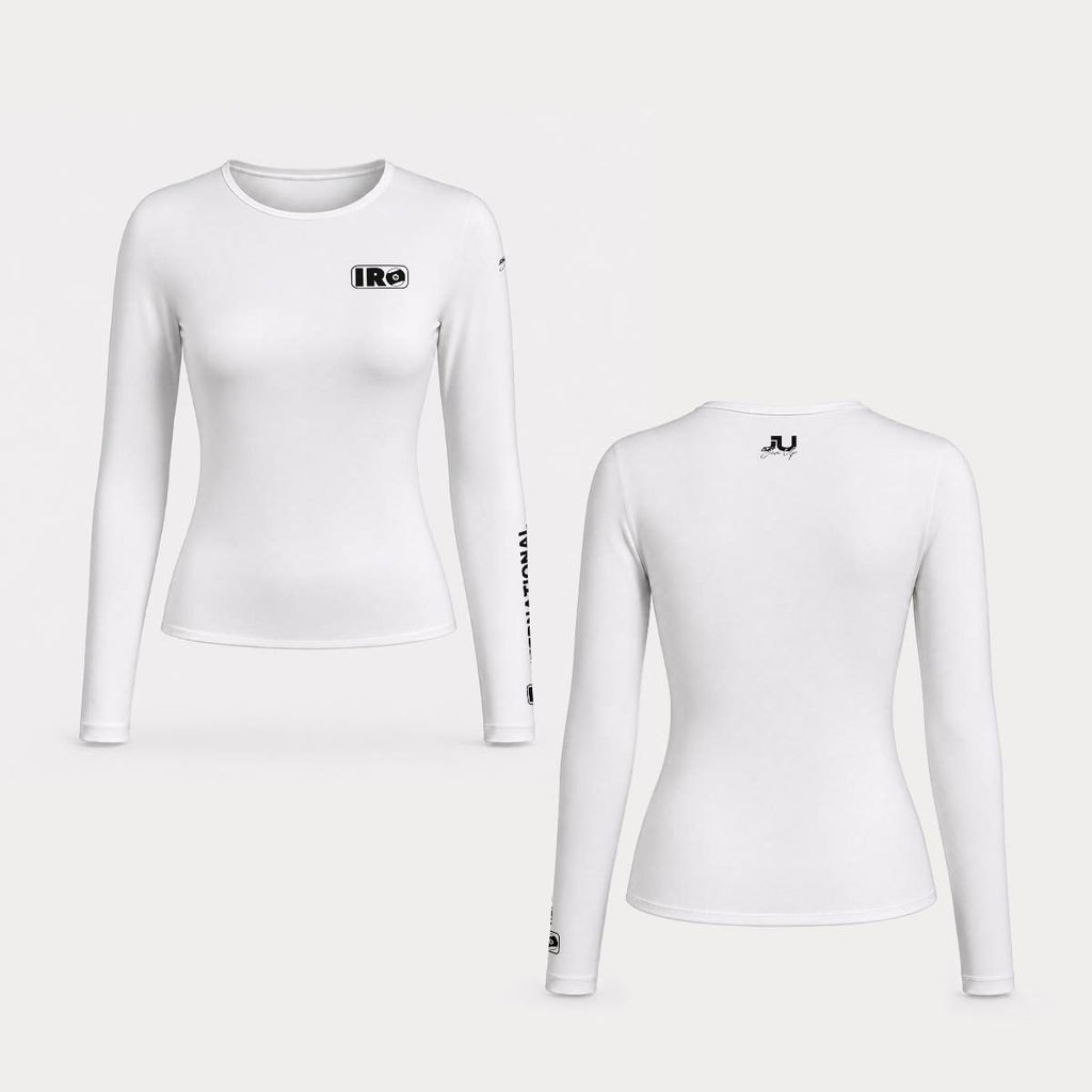 IRO White LS Women's Rashguard