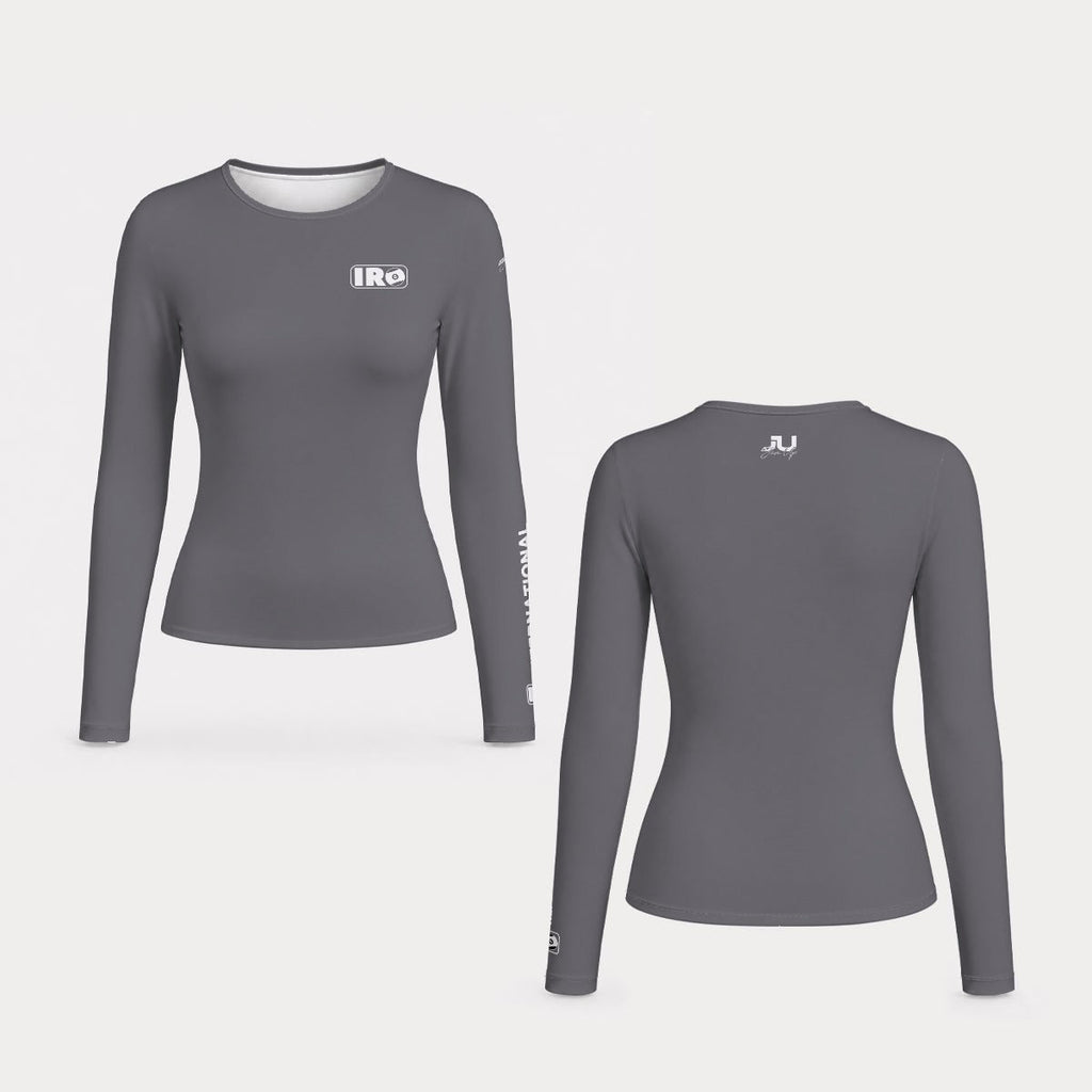 IRO Gray LS Women's Rashguard