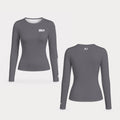 IRO Gray LS Women's Rashguard